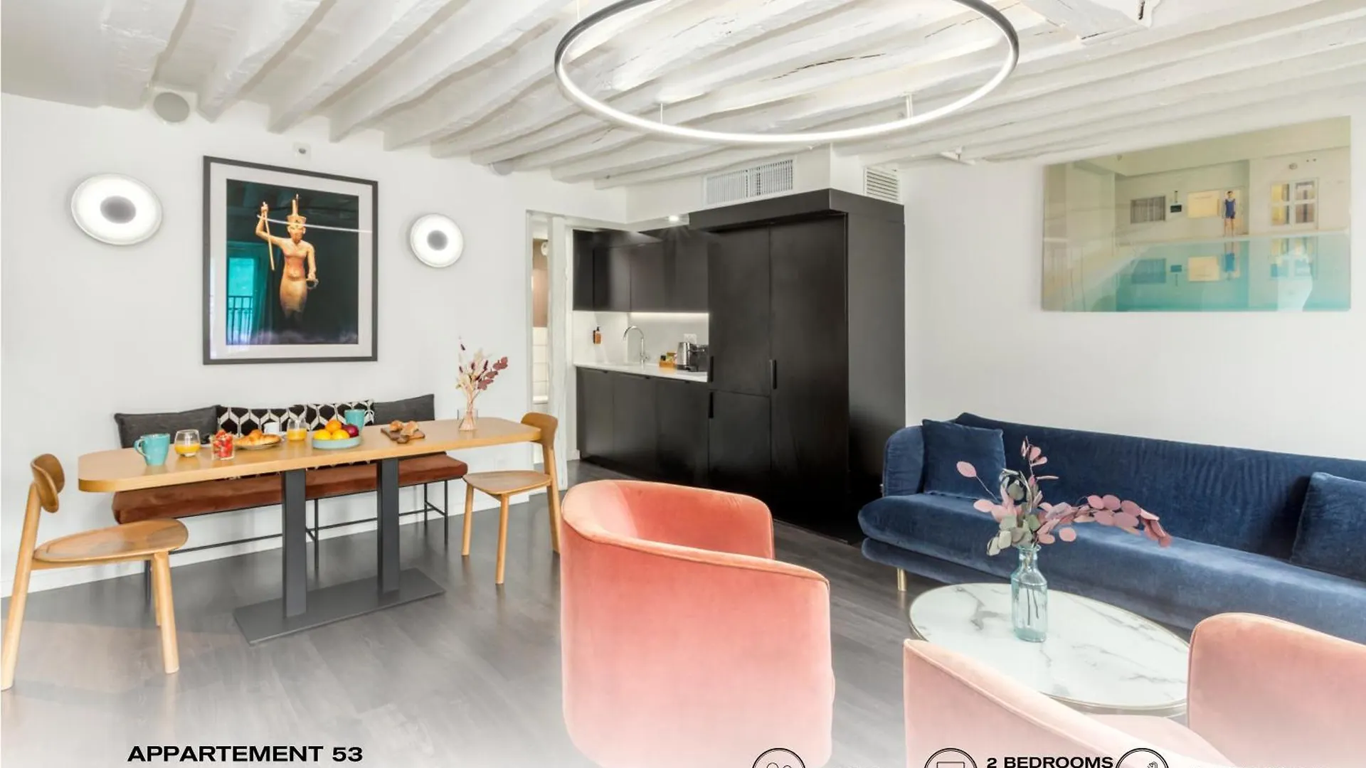 Appartement Beauquartier - Grands Boulevards Parijs Frankrijk